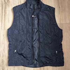 Pronto Uomo Black Vest. Large.